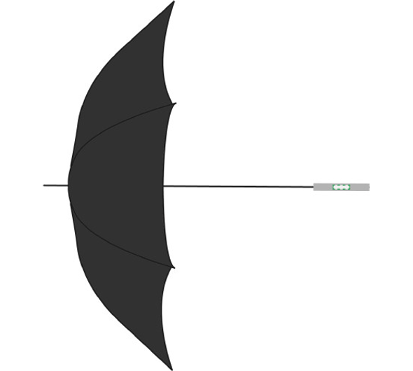 Polyester (190T) paraply